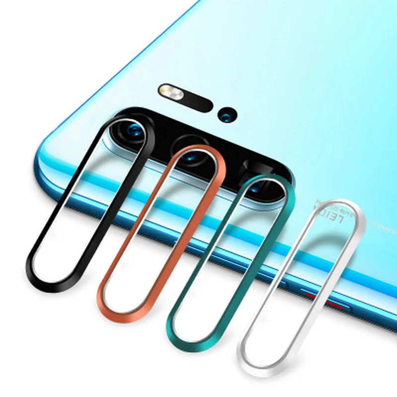 

1 Pc Aluminium Rear Camera Lens Metal Protector Bescherming Ring Cover Voor Huawei P30 Pro P30pro Case Mobiele Telefoon