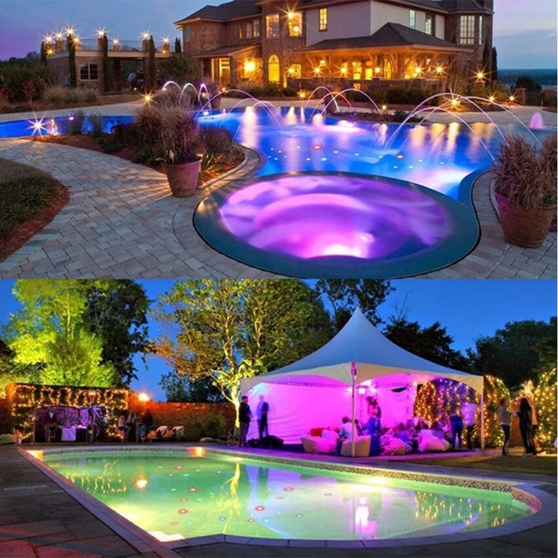 

Swimming Pool Lights Floating Pool Light Underwater Waterproof Lights Disco Pool Party or Pond Decoration Light for Pool