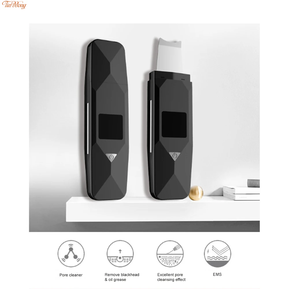 USB Ультразвуковой глубокий аппарат для чистки лица удаление угрей