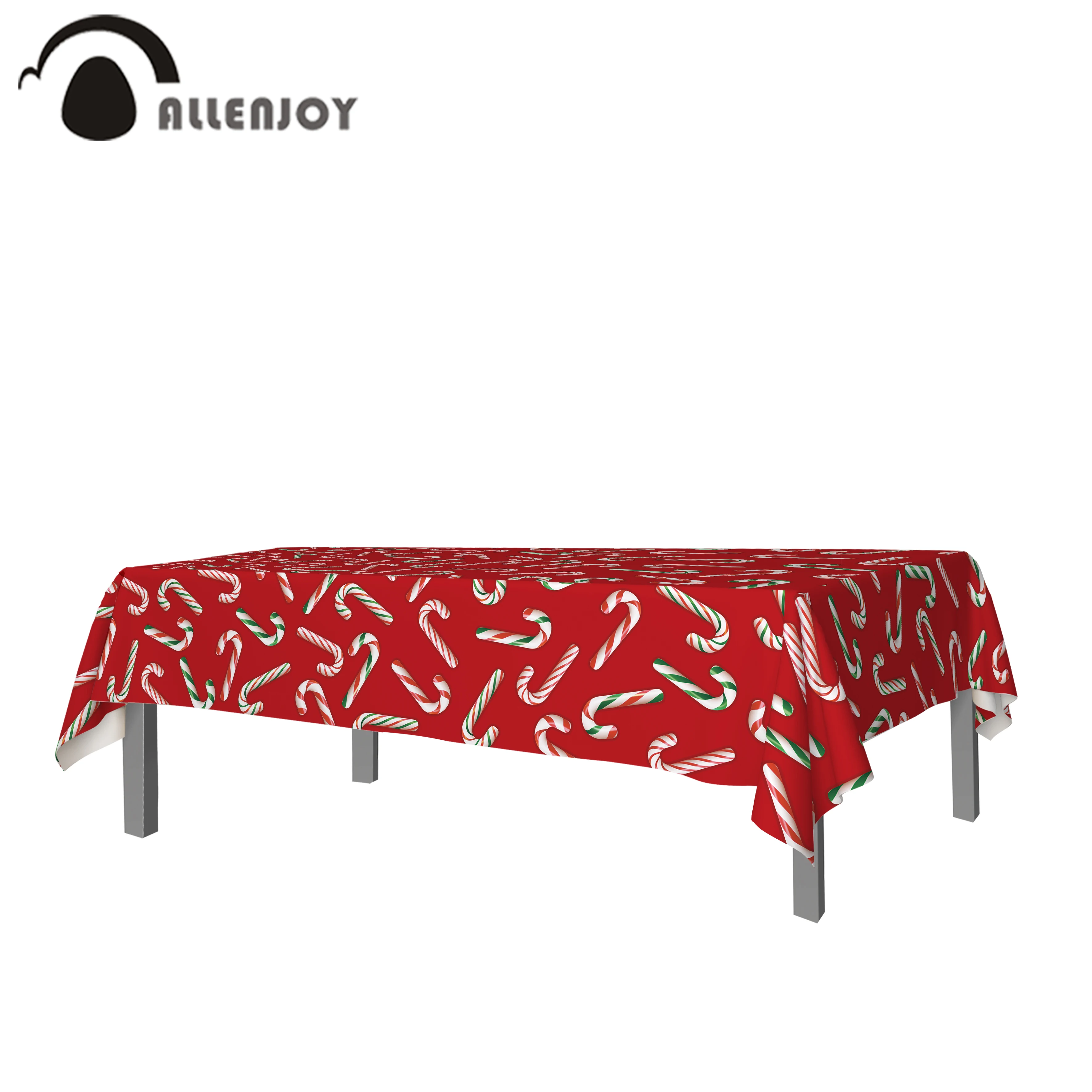 Allenjoy повторить конфеты покрывала на барный столик зиму Новый год Красный цвет