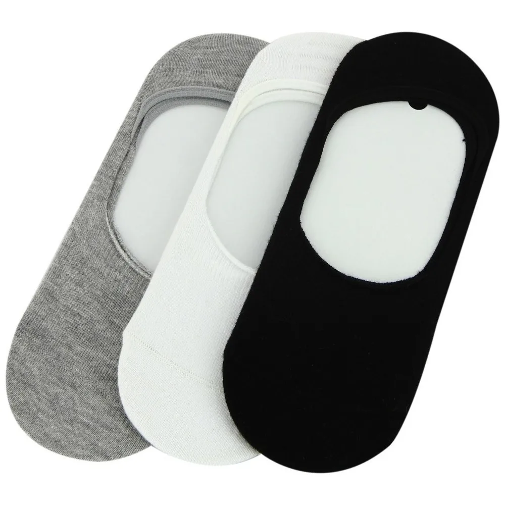 Носки Сделано страстью хлопок Comfortblend Макс подушка 50-pack черные низкие носки Сделано в Турции черный белый серый от AliExpress RU&CIS NEW