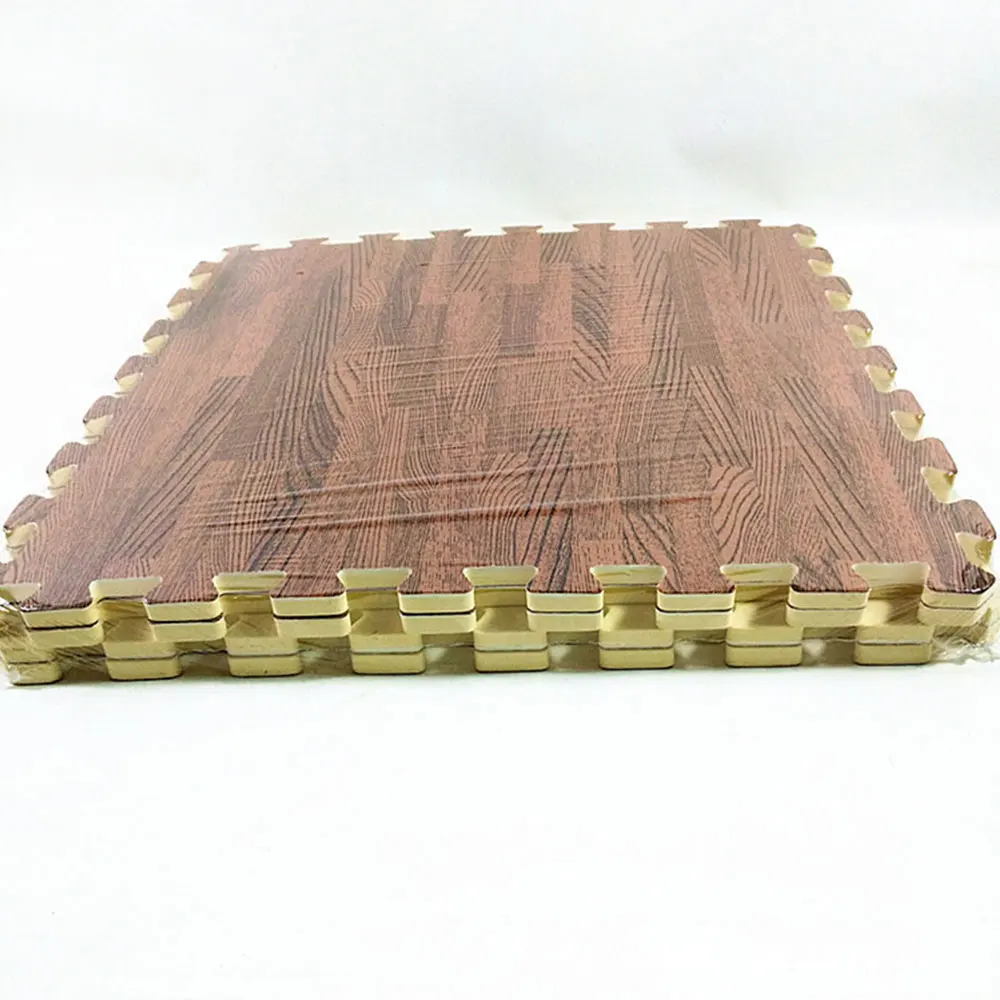 Имитация дерева пол темно цвет коврик для детских игр 30X30 см мебель eva спальня