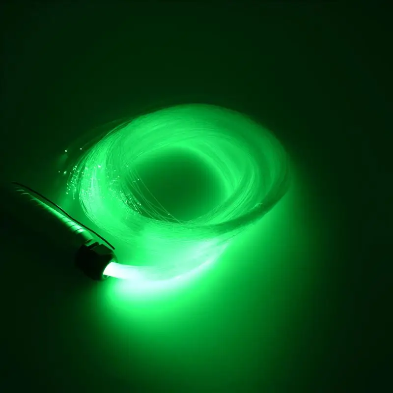 1X DC12V RGB цвет светодиодный 6 Вт волоконно-оптический светильник драйвер двигателя с 17 ключ RF пульт дистанционного управления для автомобиля б/у