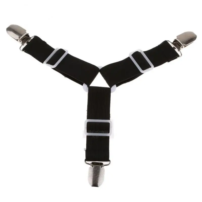 4Pcs/Set Bed Sheet Clip Elastic Grippers Belt Fastener Clips Mattress Cover Blankets Holder Home Gadgets | Дом и сад