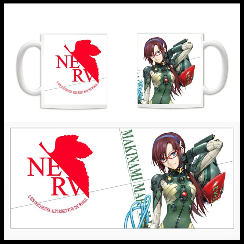 Красивая керамическая кружка/чашка для воды/чашка из аниме/неоновый gensis Evagenlion