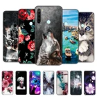 Чехол для xiaomi Redmi Note 8T, мягкий силиконовый чехол для xiaomi Redmi Note 8, чехол T, чехлы для Redmi NOTE 8 PRO, черный чехол из ТПУ