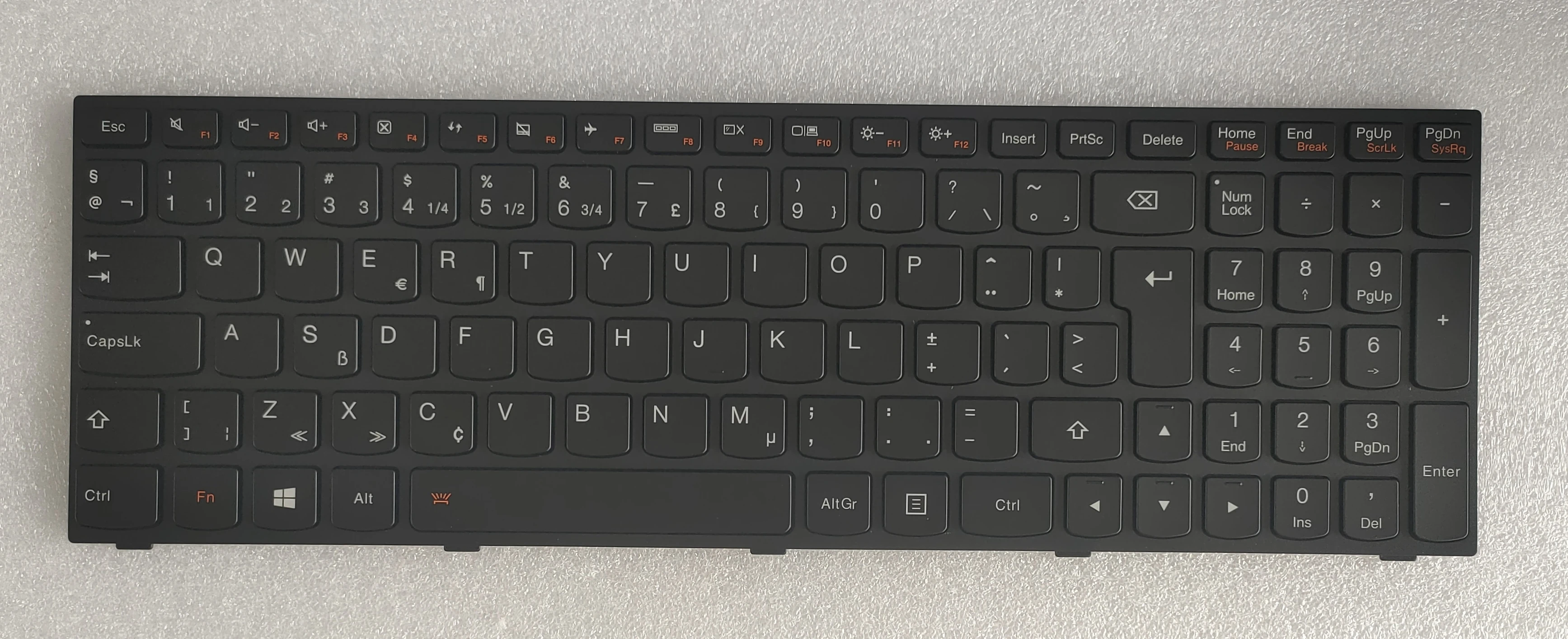 ИУ Новый Для Lenovo G50 черный ноутбук с подсветкой клавиатуры FRU 25214681 T6G1B