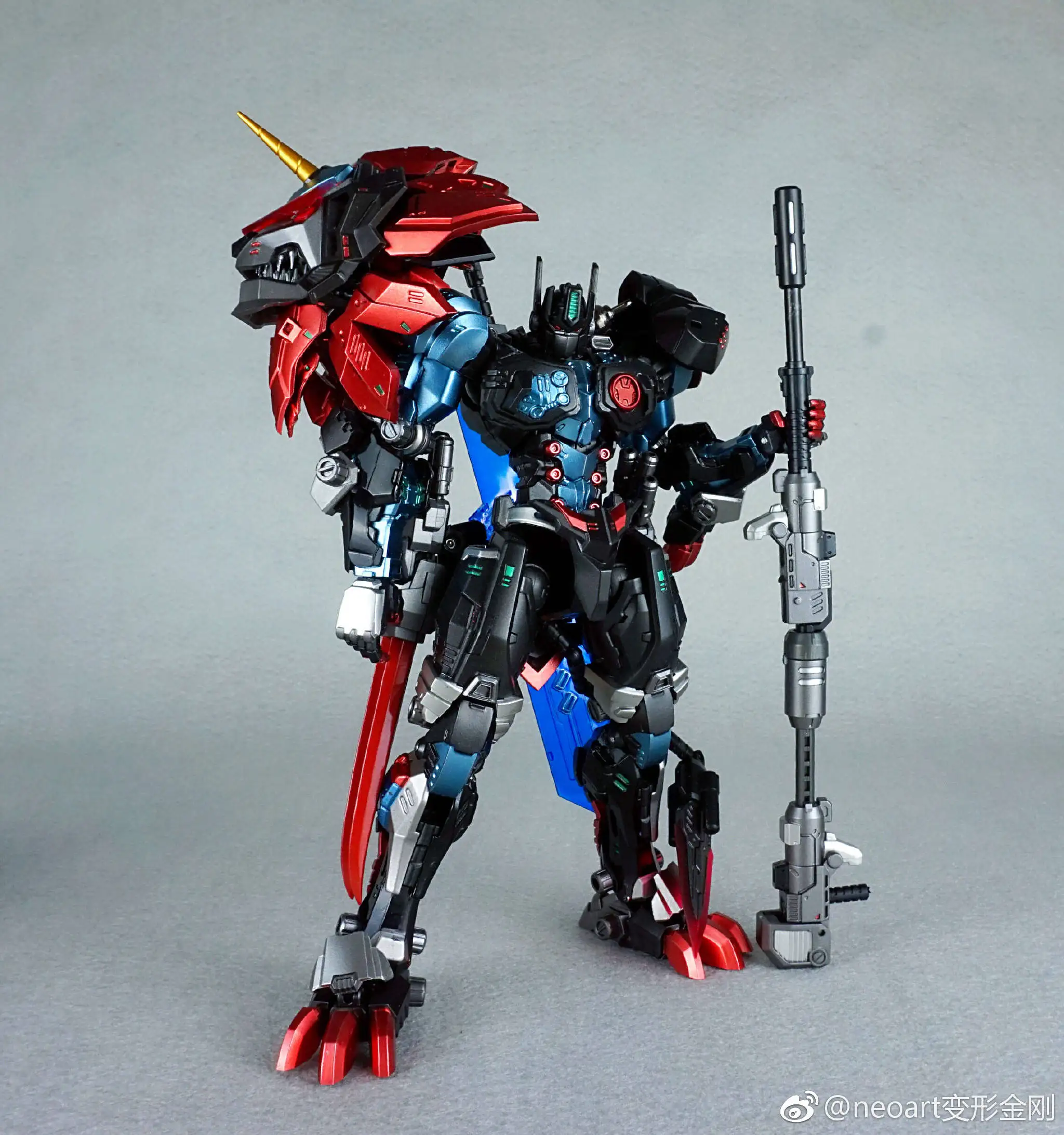 NeroArt игрушки NT 08 чудовище мускулы черный/белый Leonidas Новый в коробке|Игровые