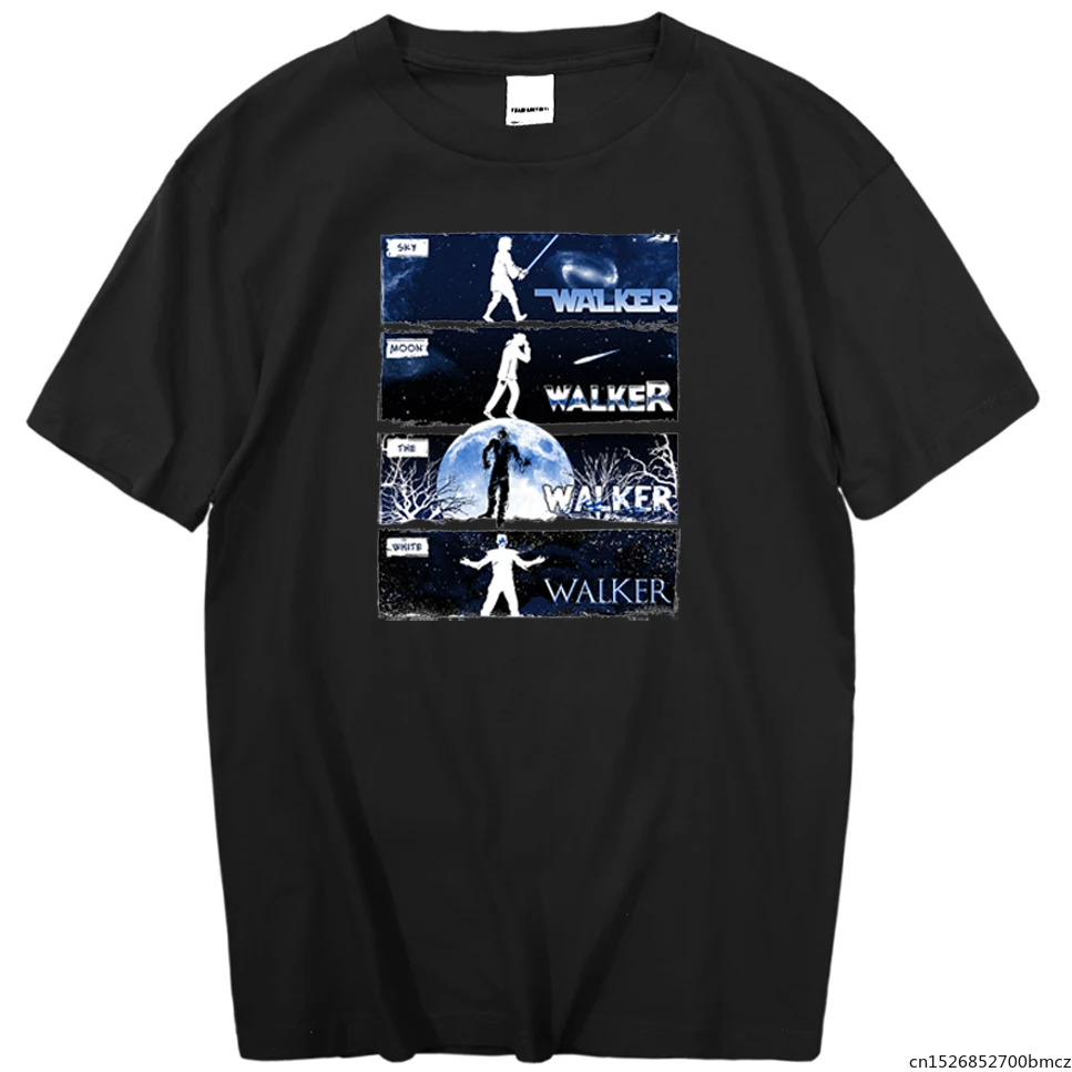 

Sky Moon The White Walker Print T-Shirt Women Pattern Short Sleeve Clothing Street Summer Tee Shirt Hip Hop Funny Streetwear