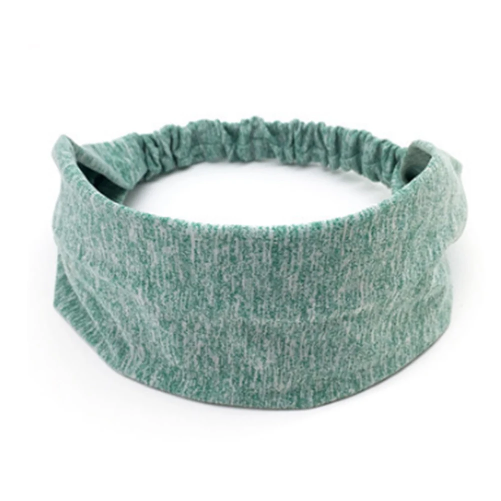 Спортивные повязки на голову для женщин эластичные фитнеса и йоги широкие волос