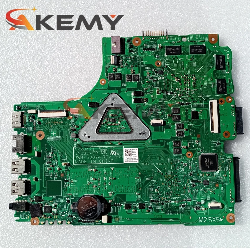 Материнская плата для ноутбука DELL Inspiron 14R 12204 3421 Core I3-3217U материнская SR0N9 5421-1 |