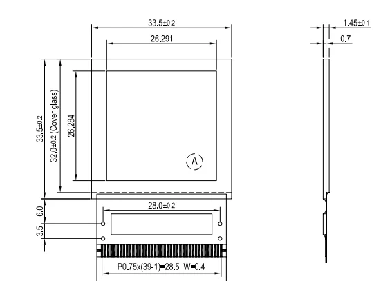 1 шт. 3,3 v 1,5 дюймов ssd1339U4 ssd1339 полный цвет 128*128 39PIN последовательный порт SPI 155010007411BR 10123691512294