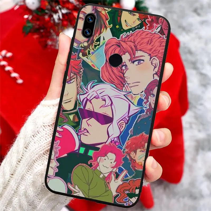 

JoJo's Bizarre Adventure JoJo Anime Phone Case For Xiaomi Redmi note 7 8 9 t k30 max3 9 s 10 pro lite