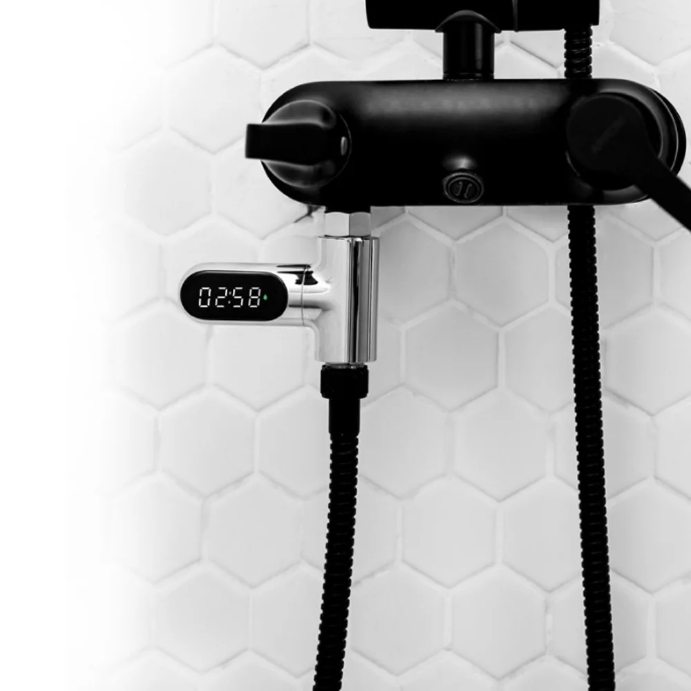 

LED Digital Real-Time Shower Temperature Display Water Thermometer Monitor