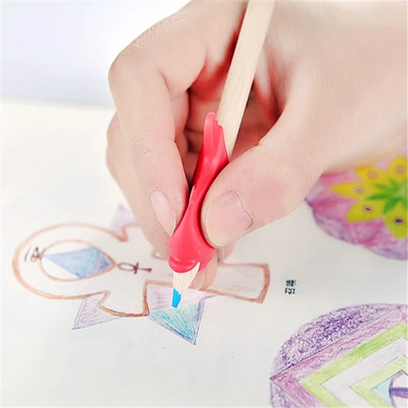 5 шт./компл. ученики дошкольного возраста держат ручку приспособления для ручки