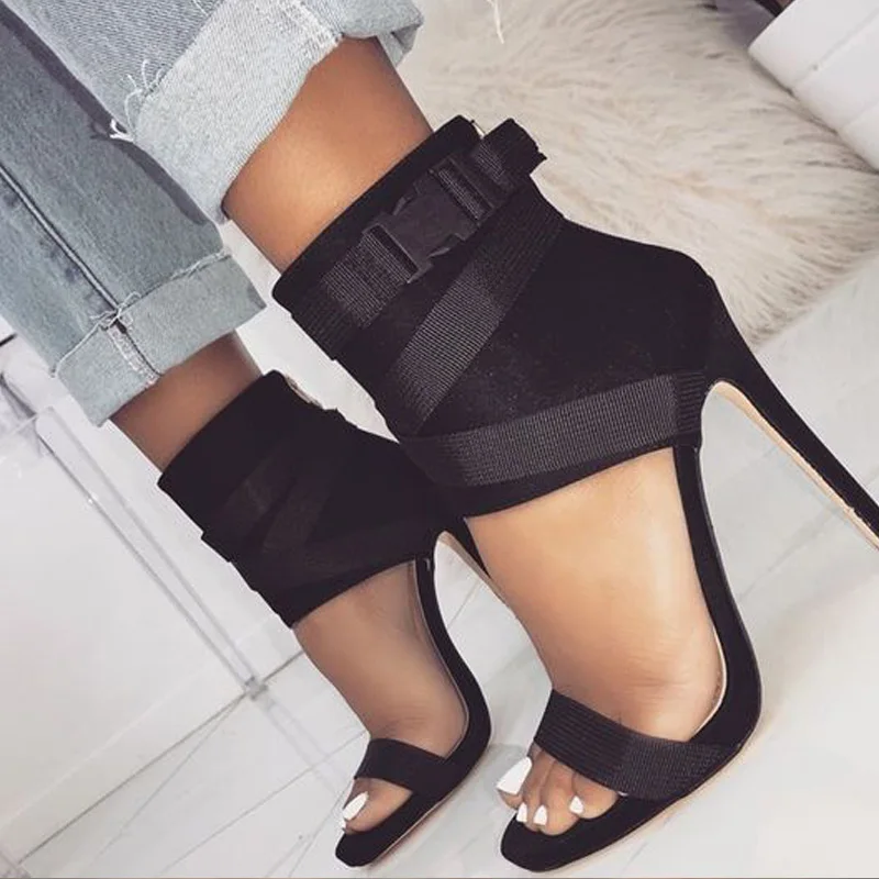 

Women's Sandals Luxury Party Elegant Wedding High Heels Sexy Pumps Women's Comfortable Non-slip Sandals 11.5 Cm Size 35-43