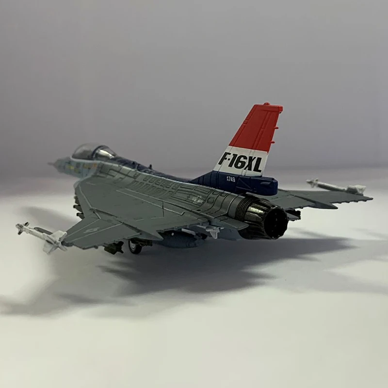 Литой под давлением масштаб 1/144 ВВС США F16XL F-16XL XL-1 модель истребителя из сплава