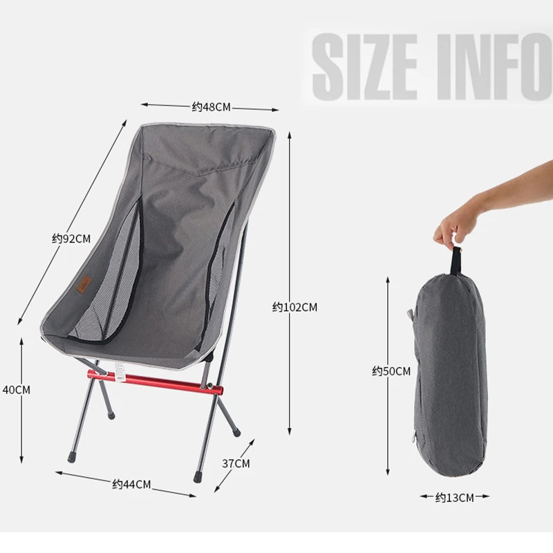 저렴한 초경량 접이식 캠핑 의자, 낚시 바베큐 하이킹 의자 피크닉 의자 휴대용 야외 도구 여행 접이식 비치 좌석 의자