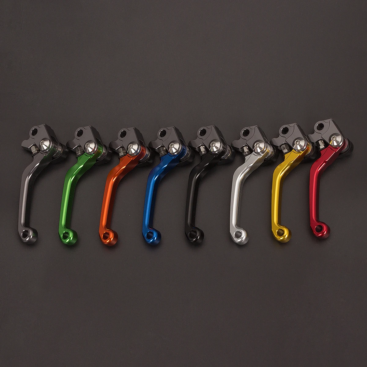 CNC Мотокросс складные алюминиевые поворотные рычаги тормоза питбайка сцепления