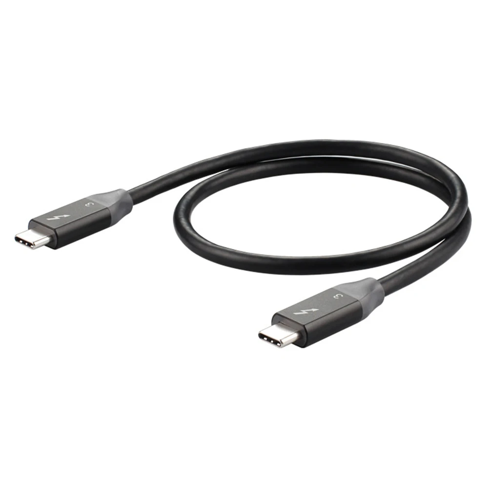 

USB-C кабель со штыревыми соединителями на полный кабель типа C 5K, синхронизация видео и аудио PD100W, быстрая зарядка, Совместимость с Thunderbolt3
