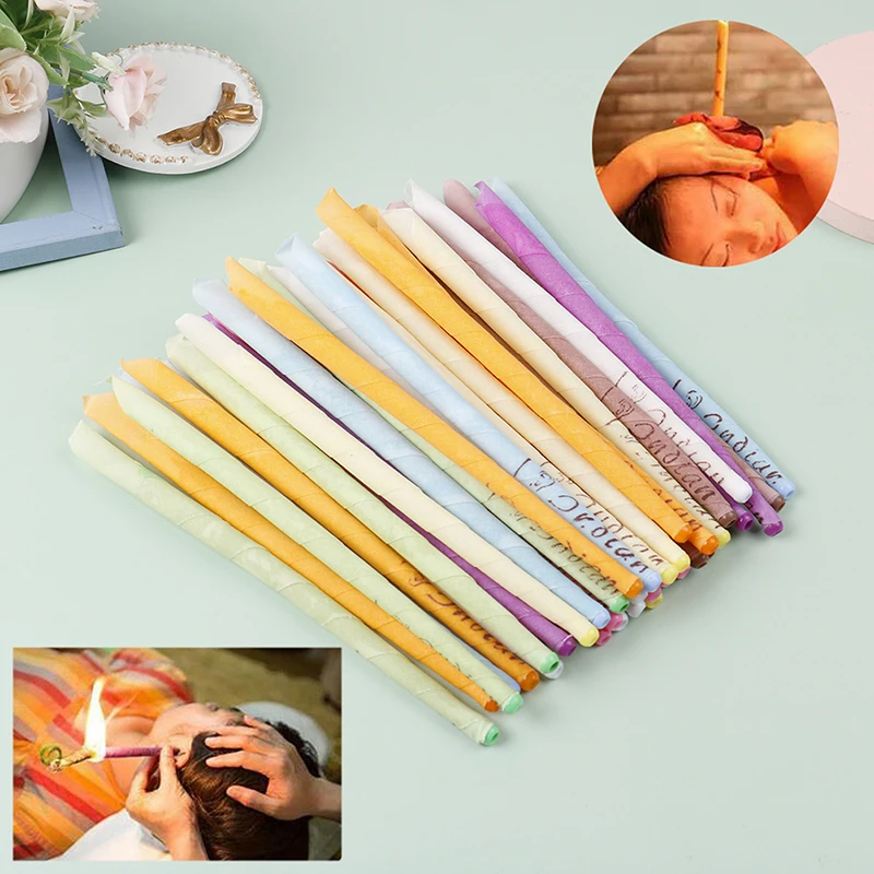 

5Pcs Ear Cleaner Removal Coning Fragrance Hollow Sets Aromatherapy Ear Candle
