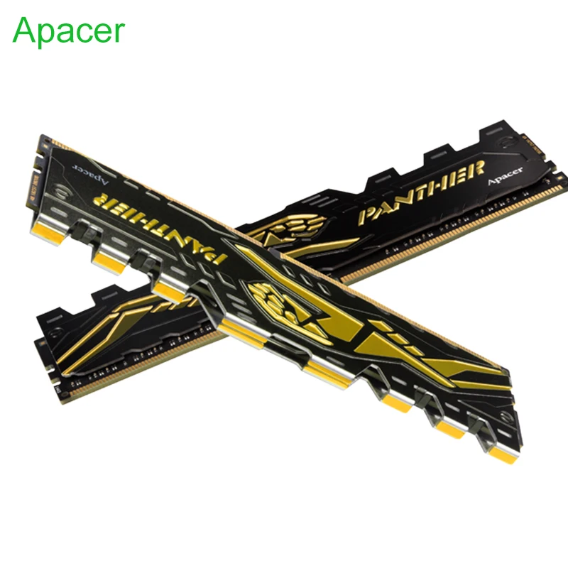 Память Apacer PANTHER ОЗУ ddr4 8 ГБ 16 2666 МГц 3000 288pin высокопроизводительная от перегрузки