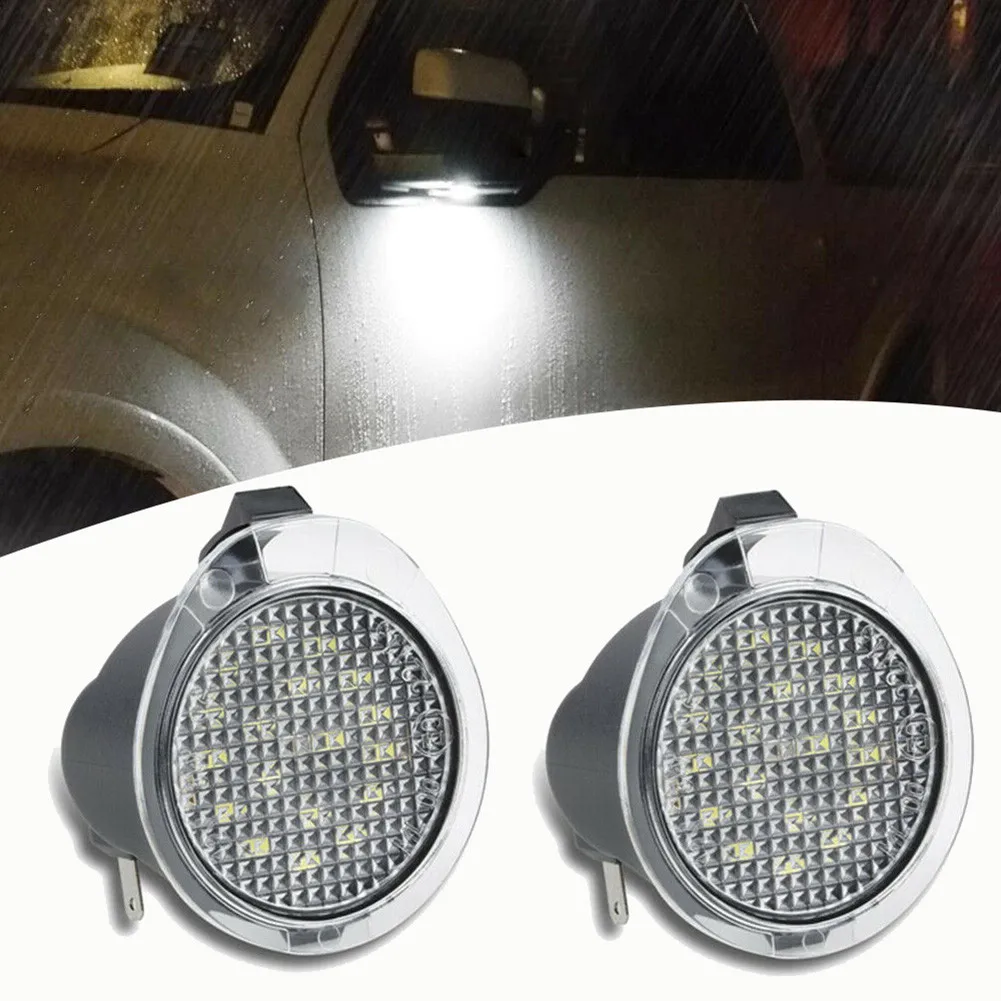 

Lamp Side Under Mirror Puddle Light Under Mirror White 12V 2 Pcs 6500k