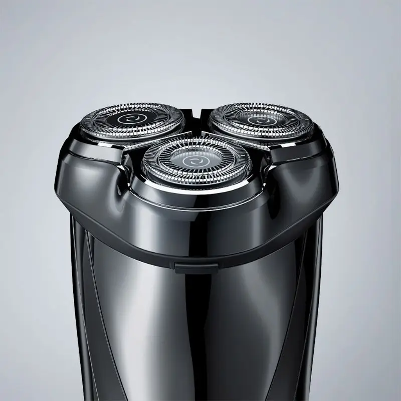 

3D Electric Shaver 3 Head Rotary Washable Razor Men Beard Trimmer USB Charging