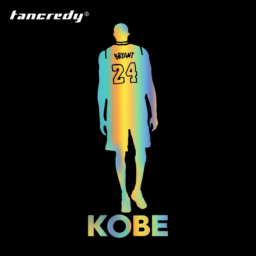 Баскетбольная наклейка Kobe Bryant #24 15*5 5 см автомобильная виниловая на окно корпус