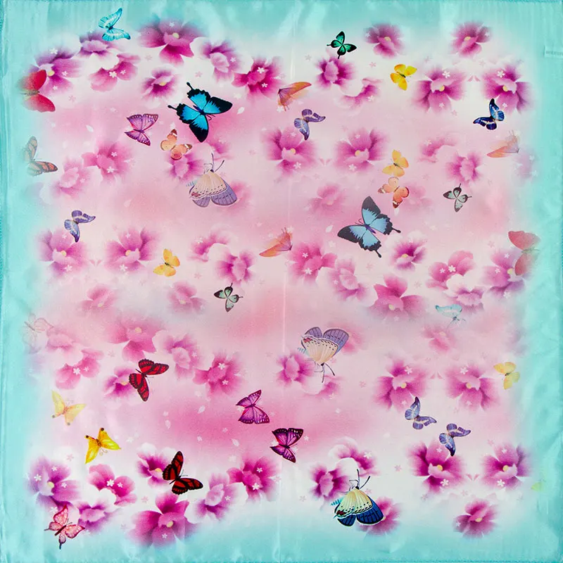 

Бандана из 100% чистого шелка, оптовая продажа, шарф для волос, индивидуальный дизайн, шелковый шарф, женский Шелковый носовой платок, повязка ...