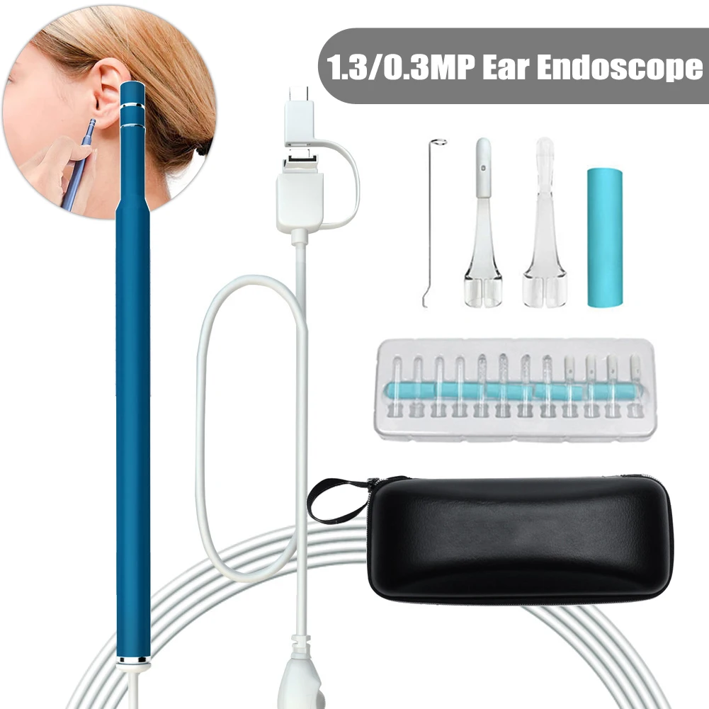 

Medical USB Android PC Ear Wax Cleaning Oral Ear Nose Endoscope Picker Spoon Otoscope Cleaner Earwax Removal Camera Health Care