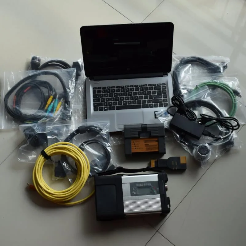 Диагностический инструмент mb star c5 для bmw icom a2 с новым ноутбуком n3060 программным