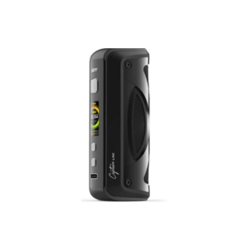 

Pre-order IJOY Captain Link Box Mod 100w Output TC E-cig Mod Support Single 18650/21700 Battery For L5 Mesh Coils 0.5/0.15ohm