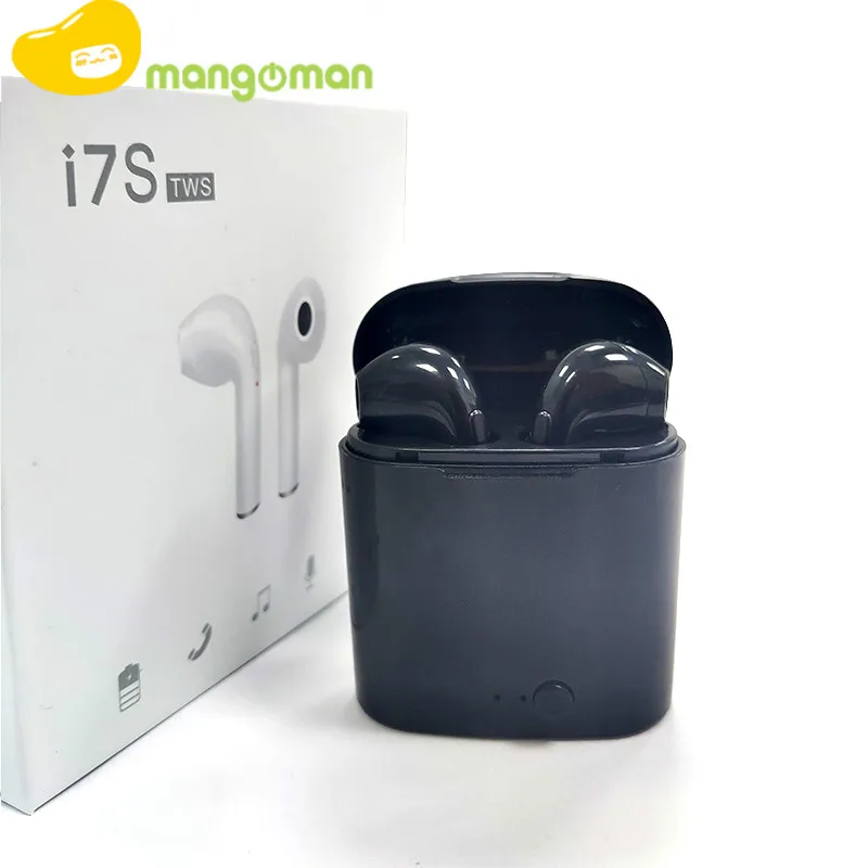 Mangoman i7s Tws беспроводные bluetooth-наушники bluetooth-гарнитура наушники зарядный чехол для
