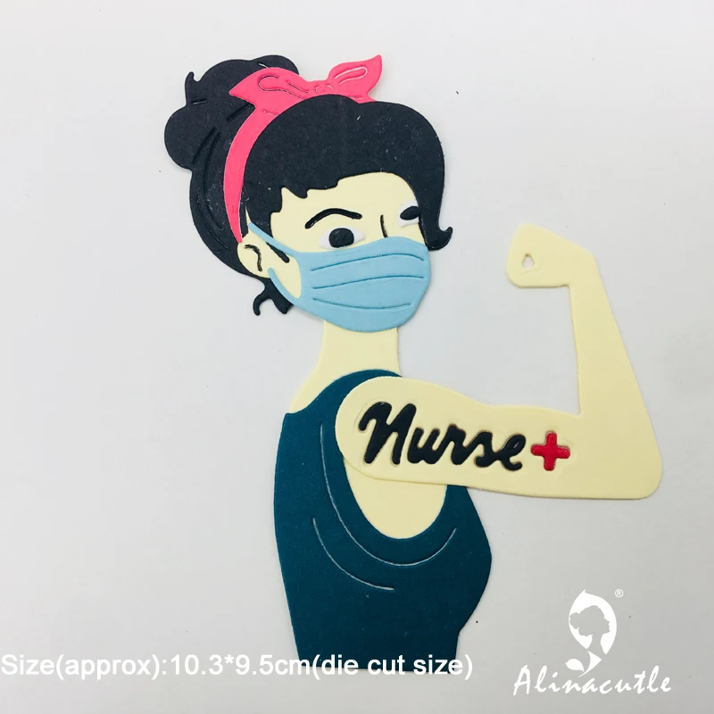 Металлическая режущая высечка для женщин и девочек скрапбукинг ручная работа