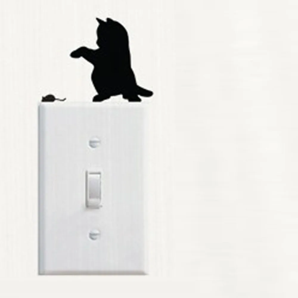 Номер декорирование окон стен переключатель Виниловые наклейки для декора