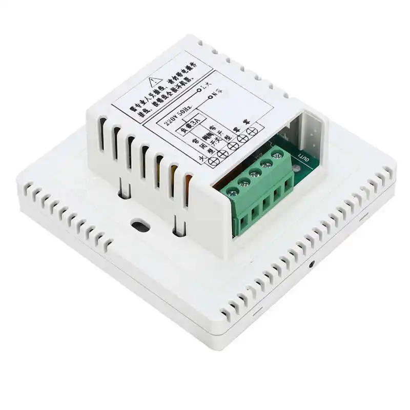 Термостат для теплого пола кондиционера с сенсорным экраном 220 В переменного