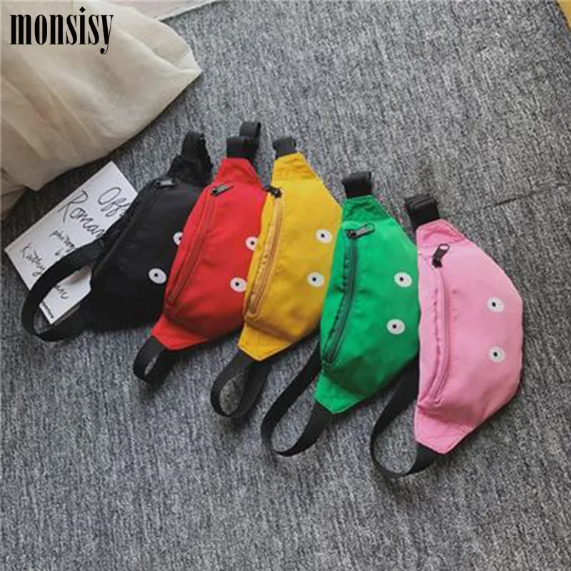 Monsisy/Детская поясная сумка для детей мальчиков и девочек телефона Поясная Сумка