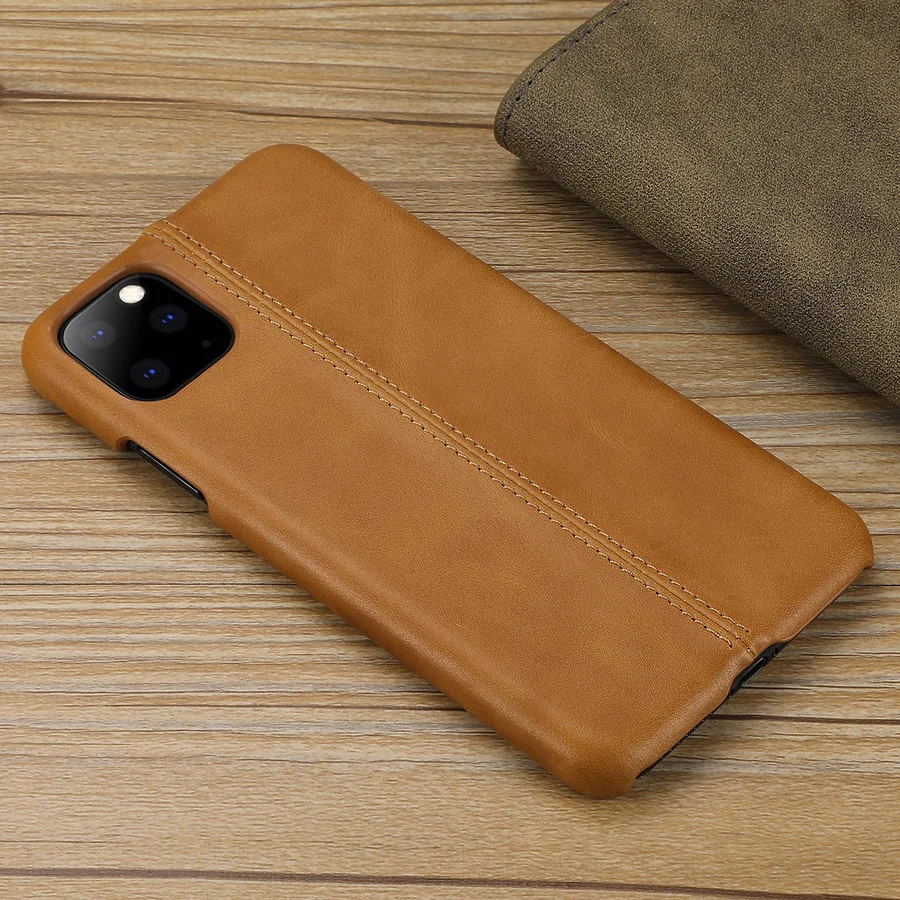 Комбинированный чехол для Iphone 11 Pro X Xs Max Xr8 7 6 6s Plus роскошный из натуральной кожи с