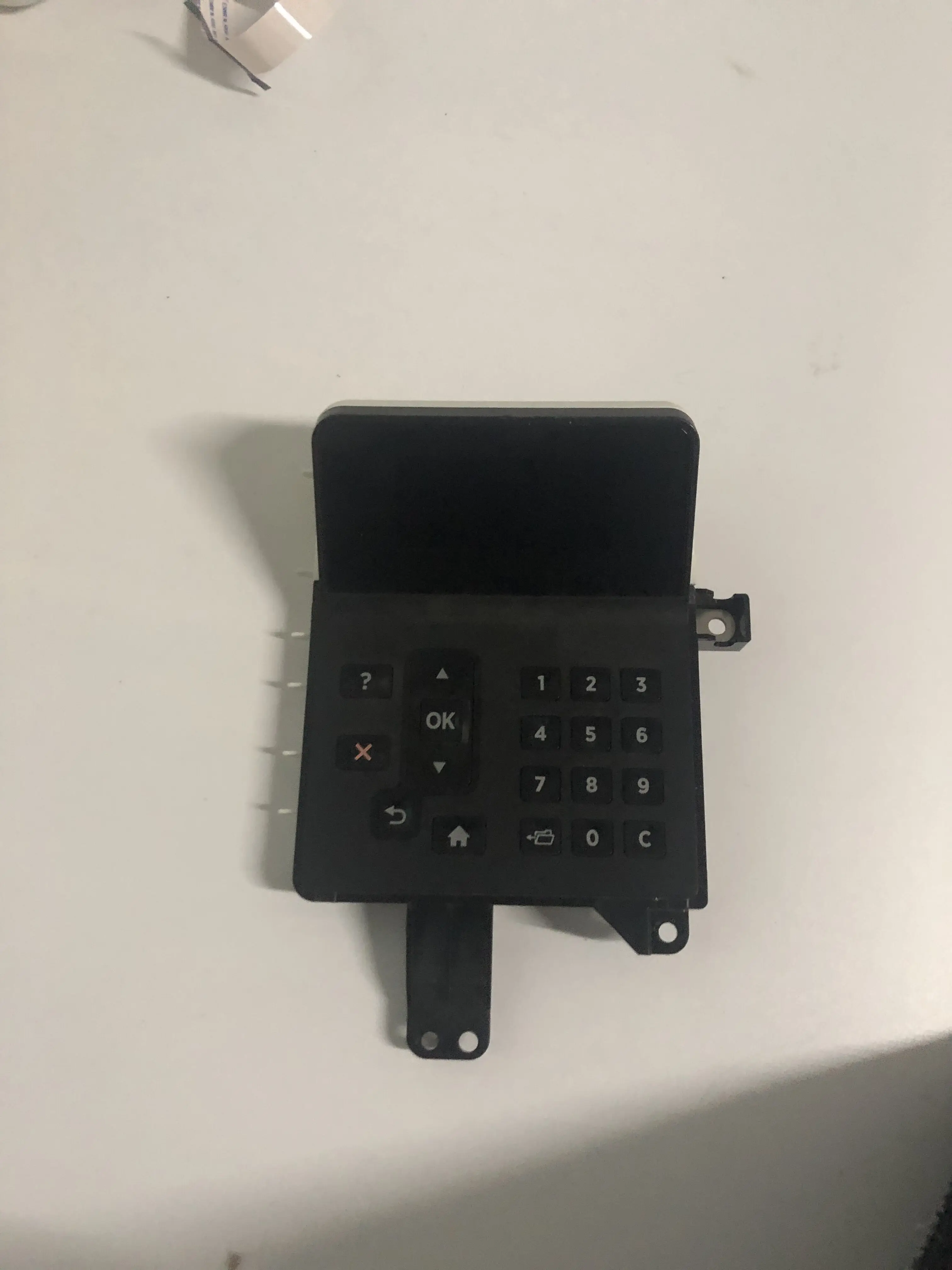 Сборка панели управления для HP LaserJet Enterprise M501 M506 Color M553 M552 on.