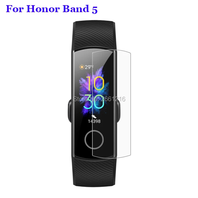 3 шт. для Honor Band 4 5 / умный Браслет бега с полным покрытием зеркальный