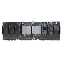 btc x79 miner motherboard lga 2011 8pci e 16x graphics card slot 60mm distance for eth btc miner supports 93060 gpu