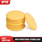 Губчатый диск SPTA Yellow Hand подушечка-аппликатор, многофункциональный Поролоновый коврик для очистки высокой плотности