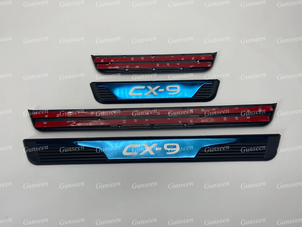 Автомобильные аксессуары для CX9 2020 Накладка на порог накладка педаль отделка из