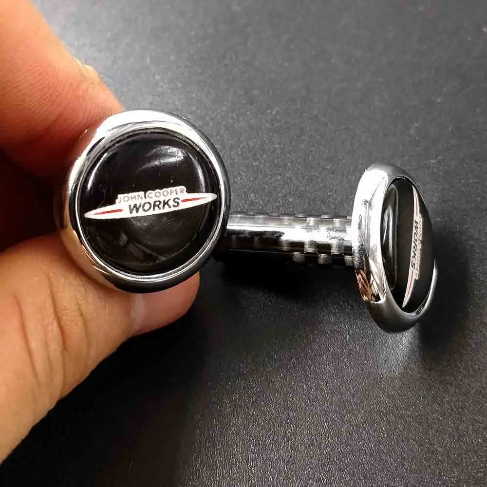 Штифтовый замок для салона автомобиля 2 шт. стикер Стайлинг аксессуары BMW MINI COOPER JCW