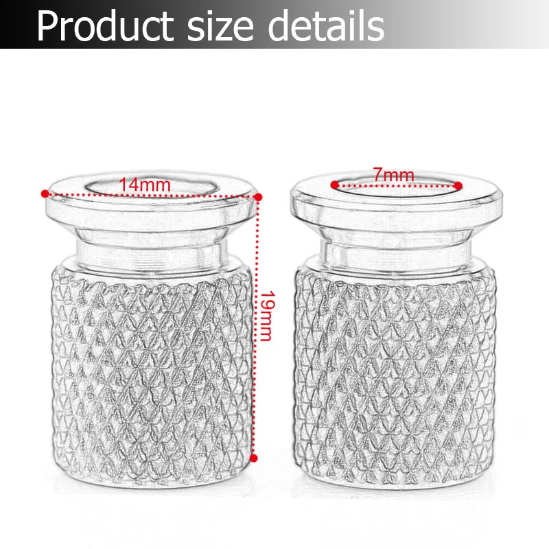 Алюминиевая крышка для воздушного порта клапана шины CNC аксессуары мотоциклов