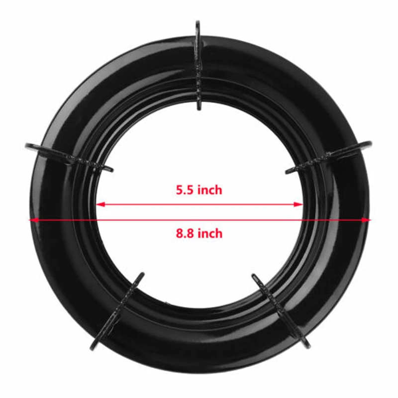 Черный Чугун Сковорода-Вок держатель стойки стойка для приготовления пищи