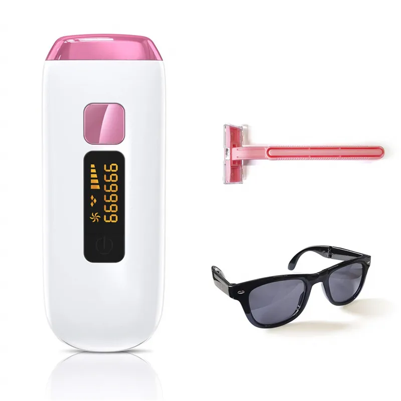 

IPL Hair Removal Laser Epilator 500000 Flash Photoepilator Painless Whole Body Hair Remover Machine Electric Depilador A Laser