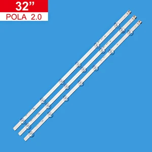 Светодиодная лента для подсветки телевизора LG 32LN540 32LN550FD Innotek POLA2.0 32 дюйма A B, 3 шт. (2 * A * 6LED s,1 * B * 7 светодиодный s)