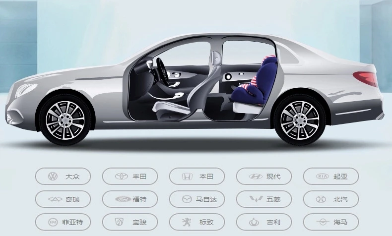 Детское автомобильное сиденье детское безопасное сиденье ISOFIX жесткий Интерфейс 9 месяцев-12 лет